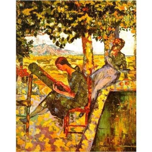 PhotoCustom 40x50cm Abstract Oil Painting By Numbers DIY Scenery Paint By Numbers On Canvas Frameless Figure Hand Painting Decor