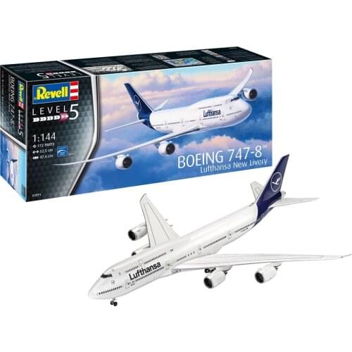 Revell Boeing 747-8 Lufthansa New Livery