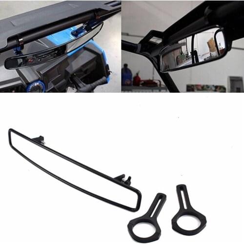 UTV Rear View Race Mirror with 1.75'' Clamp for CanAm Commander Maverick 800 1000 for POLARIS RZR XP900 Ranger for Yamaha Viking