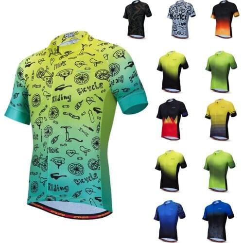 UFOBIKE Cycling Jersey Summer MTB Bike Clothes Bicycle Shirt Men Cycle Clothing Ropa Ciclismo Sportwear Maillot