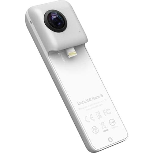 Insta360 Nano S 4K 360 VR Video Panoramic Camera 20MP photos for iphone X iPhone 8 series iPhone 7 series iPhone 6 series