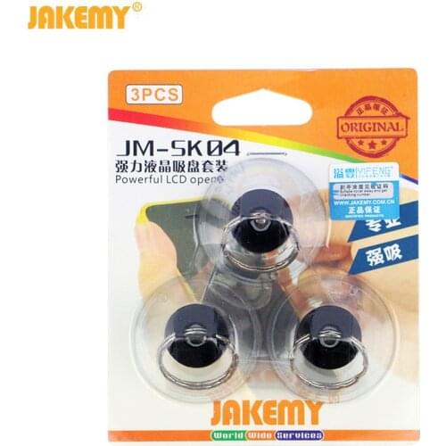 3pcs Jack Mie of strong sucker dismantler drawer mobile phone sucker elevator mobile screen puller sucker
