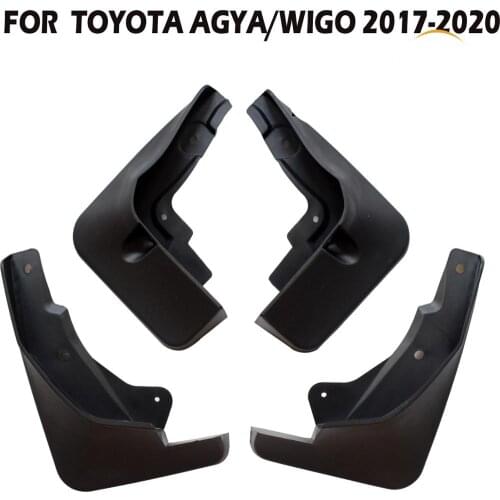 4 Pcs Set Molded Mud Flaps Mudflaps Splash Guards Front Rear Mud Flap Mudguards Fender YC101085