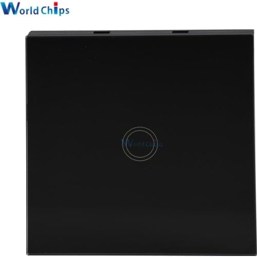 433Mhz RF Remote Control Touch Switch Wireless Receiver Switch Wall Panel 1/2/3 Channel For Smart Home Lighting