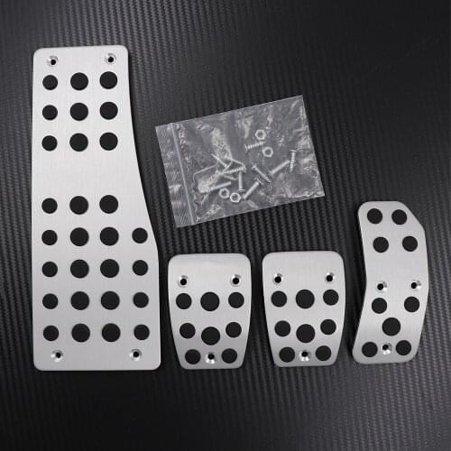 TTCR-II Modified Accessory for Ford Fiesta 2009 2010 2011 2012 MT/AT Accelerator Foot rest Refit Pedal Pad Decorate Mat Stickers