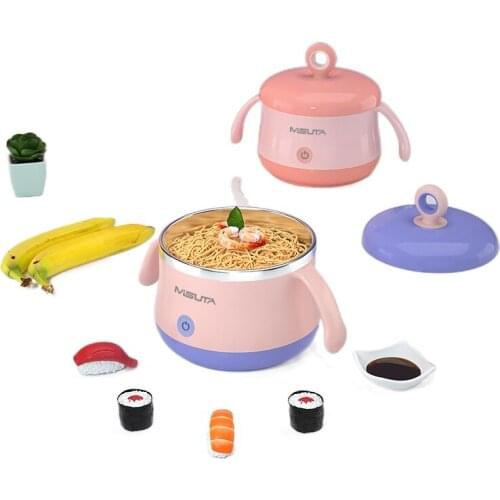 Baby Thermostatic Bowl Smart Insulation Bowl Childrens Tableware Supplementary Food 316 Stainless Steel Non-slip Belt USB