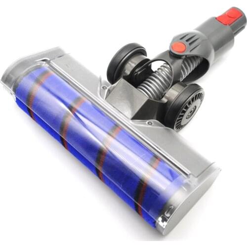 Motorized Floor Soft Velvet Vacuum Cleaner Brush Head Accessories For Cordless Dyson V7 V8 V10 V11 With Powerful Suction