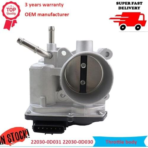 OEM 22030-0D031 22030-0D030 756330977368 New Throttle Body Assy For Toyota Corolla Matrix 2005-2008 1.8L 1ZZFE Engine 22030-2204