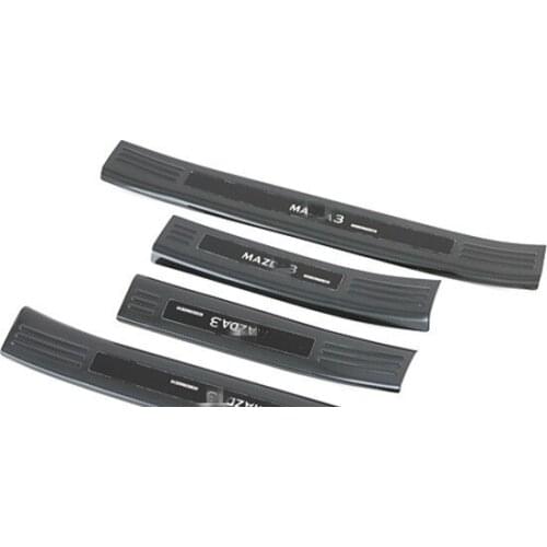 Fit for Mazda 3 Axela 2020 threshold bar modification welcome pedal decorative light strip