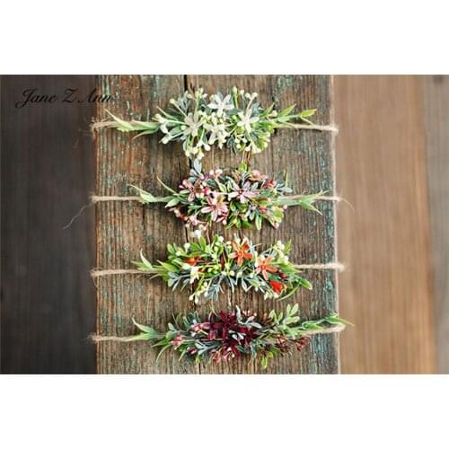 Romantic star garland hair band head ornament flower child baby 100 days 1 year infant newborn photography props