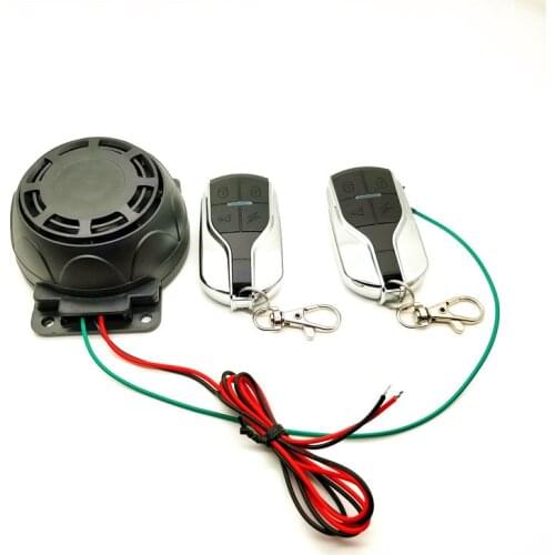 Dual Remote Control Motorcycle Alarm Security System Motorcycle Theft Protection Bike Moto Scooter Motor Alarm System