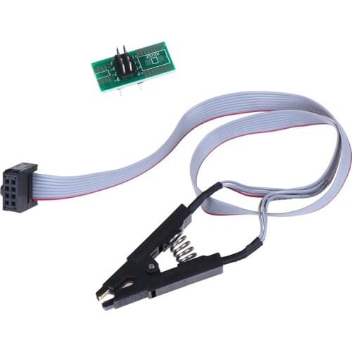 Soic8 Sop8 Flash Chip Ic Test Clips Board Adpter bios/24/25/93 Programmer Socket Programer Ocket Support