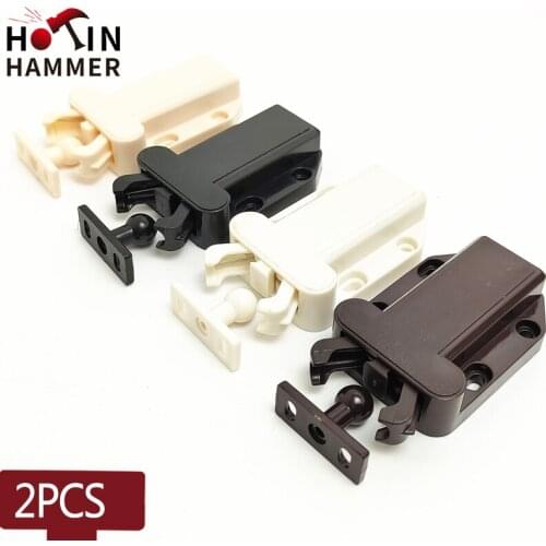 2pcs Cabinet Catches Beetle shell Buffer Door Stop Closer Stoppers Damper Buffer For Wardrobe Furniture Fittings