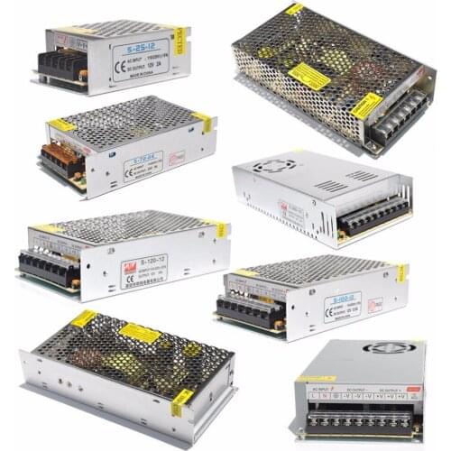 12V LED Transformer Power Supply Switch Adapter AC 110V-220V TO DC 12V 2A 3A 5A 10A 20A 30A 40A 60A Driver For Led Strip Lights