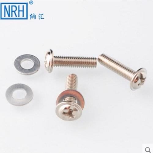 Half round head screws cross hardware mechanism screw M4 multi specification screw cap