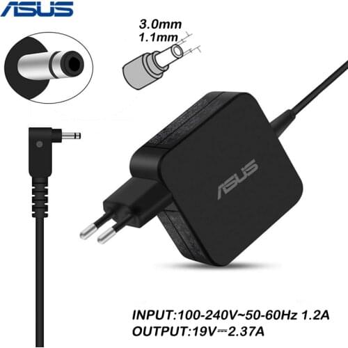 19V 2.37A 45W 3.0*1.1mm AC Adapter Power Charger For Asus Zenbook UX21E UX31K UX32 UX42E UX31E Laptop