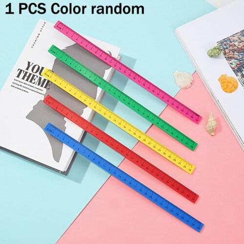 1pc Whiteboard Blackboard Measuring Magnetic Ruler Educational Straightedge Office Tools Appliances And Drawing Cultural B9O8