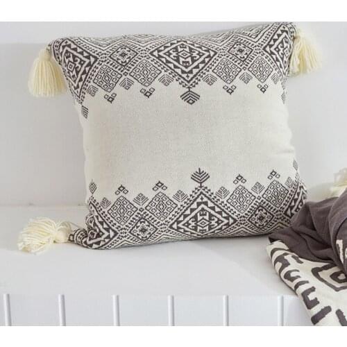 2020 New Creative Chinese Traditional Cushion Covers Decorative Sofa Throw Pillowcases Cotton Square 45x45cm Cojines Almofadas