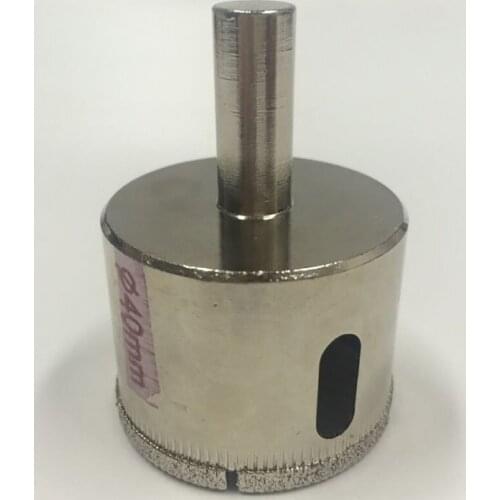 40mm Diamond Coated Drill Bit Glass Metal Hole Saw Diameter Installation Wood Metal Plastic Cutting