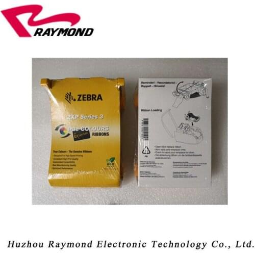 Original Zebra ZXP3 800033-840 YMCKO Color Ribbon - 200 imagess,work with ZXP Series 3 ID Card Printer