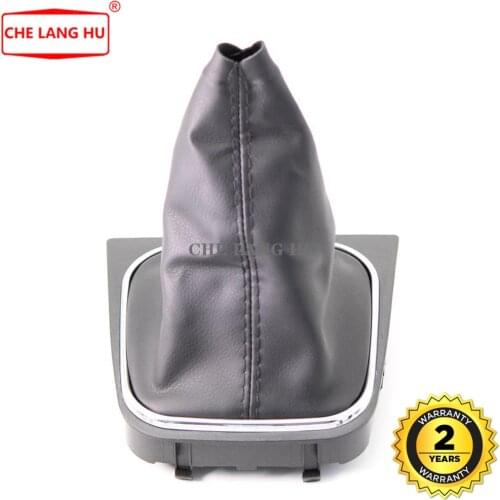 For volkswagen VW EOS 2006 2007 2008 2009 2010 2011 Car-styling Gear shift knob leather Boot