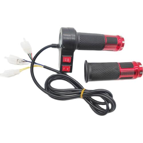 12-96V throttle with 3-speed line and forward reverse twist Throttle Grip for ebike/electric bike/tricycle
