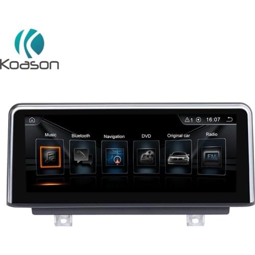 Koason 10.25" Touch Screen Android 8.1 Auto GPS Navigation for BMW X5 F15 X6 F16 (2014-2017) Car Audio Video Multimedia Player