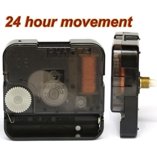 24 Hour Movement DIY Quartz Mechanism Classic Clock Motor Repair Parts Home Decor 24 hours A Circle Clockwork Essential Tools