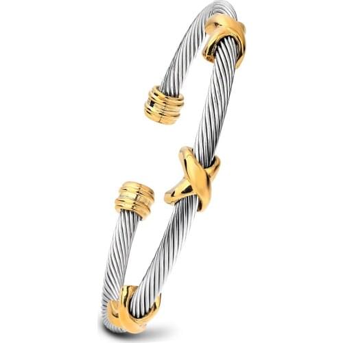 Fashion Jewelry 316L Stainless Steel Bracelets Bangles For Women