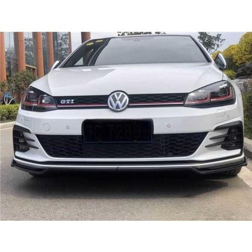 Suitable for Golf Mk7.5 7.5 Gti Lip 7.5 Rline Modified Carbon Fiber Front Shovel 7.5r