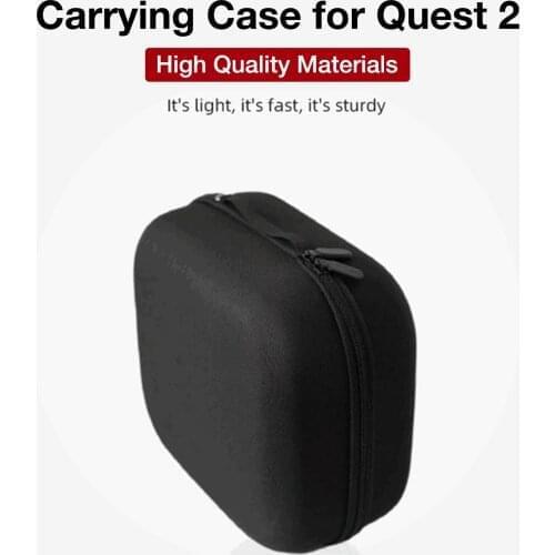 Protable VR Accessories For Oculus Quest 2 VR Headset Travel Carrying Case EVA Storage Box For Oculus Quest 2 Accessories