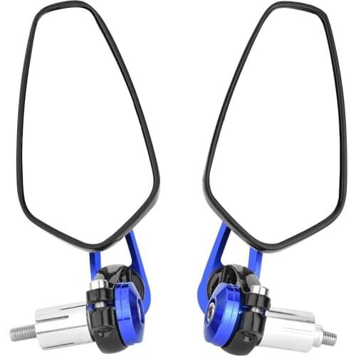 Dropshipping Motorcycle Rearview Mirror Universal Motorcycle Motorbike Aluminum Alloy 22mm Bar End Side Rearview Mirrors