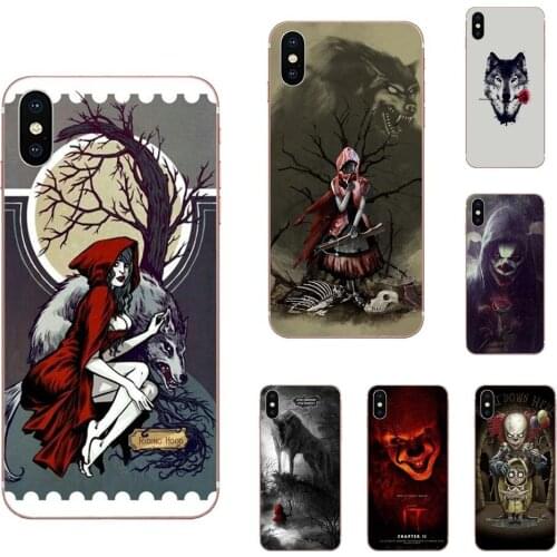 Fairy Tale Movie Character Wolf Clown Classic For Huawei Honor 10 10i 20 20i 8S lite Y9 Prime Y7 2019 Y5 2018 p40 lite pro