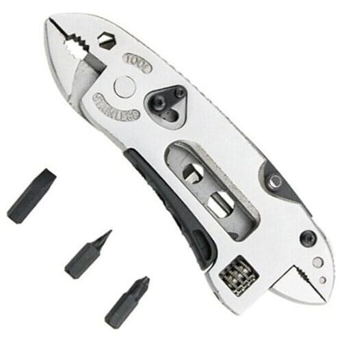 Outdoor Multitool Pliers Pocket Knife Screwdriver Set Kit Adjustable Wrench Jaw Spanner Mini Repair Hand Tools Pocket Portable