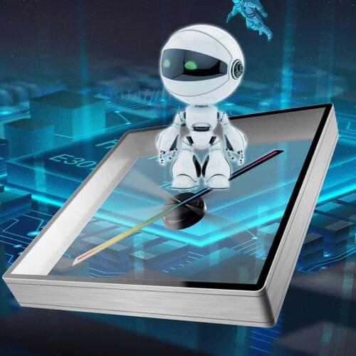 WiFi 3d Fan Hologram Projector Remote Control Led Sign Holographic Lamp Player Remote Advertising Display Support Images Video