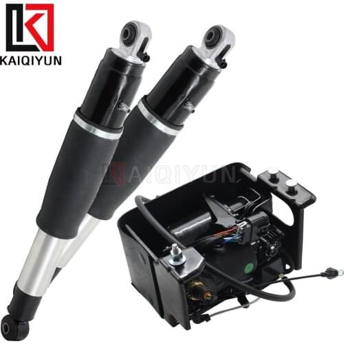 Rear Suspension Shock Absorber & Air Compressor For Cadillac Escalade, Chevrolet Avalanche/Suburban/Tahoe, GMC 23487280 15254590