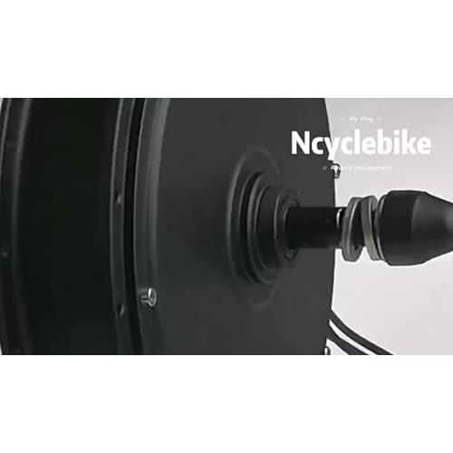 CE certified 60v 5000w 5 kw peak power bldc rear hub motor with double sensors