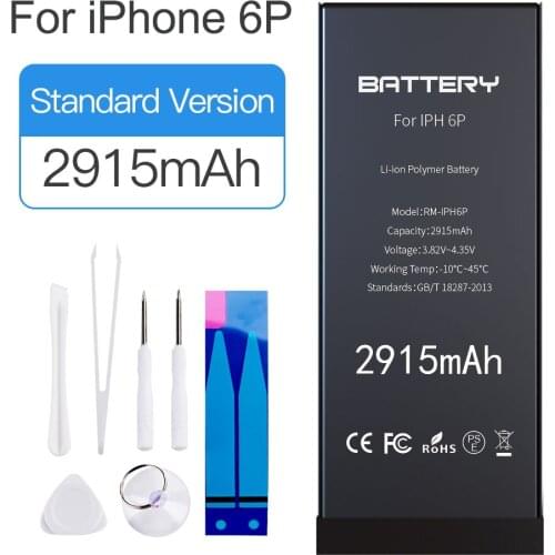 Free Shipping 1PCS/Lot E-Faith Lithium Battery For Apple iPhone 6 6S 6P 6SP Internal Replacement Batteries With Repair Tools Kit