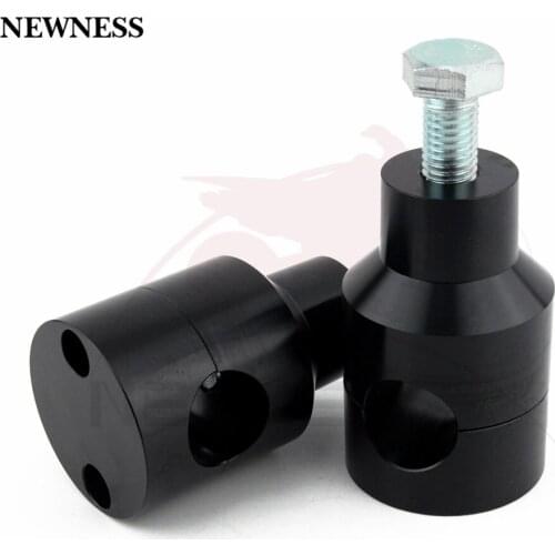 Black Chrome 1" Billet Handlebar Risers for Harley Custom Springer Bobber Chopper Motorcycle FOR Honda Suzuki Yamaha Kawasaki