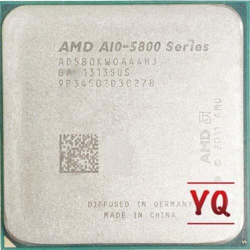 AMD A10-Series A10 5800K A10 5800 Quad-Core CPU Processor AD580KWOA44HJ/AD580BWOA44HJ 0Socket FM2