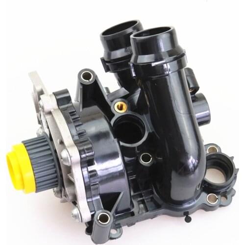 FHAWKEYEQ Engine 1.8T 2.0T Auxiliary Cooling Water Pump Assembly For VW Passat Tiguan Jetta Golf A4 A3 A6 TT Seat Leon 06H121026