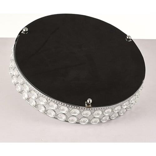 Crystal Vanity Makeup Tray Large Storage Ornate Jewelry Trinket Cosmetic Tray