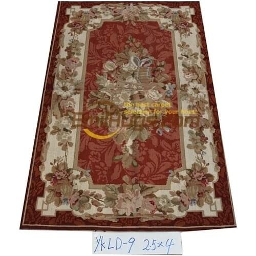 Needlepoint rugs Aubusson Needle Point High Quality Handmade Oriental Wool Knitting Handmade