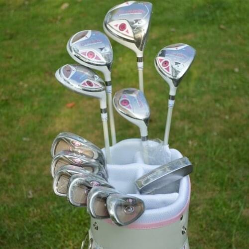 Golf Clubs Female DAIVVA DT-420 L flex Full Set Putter + Driver #3 #5 Fairway Woods+Irons Lady Complete sets