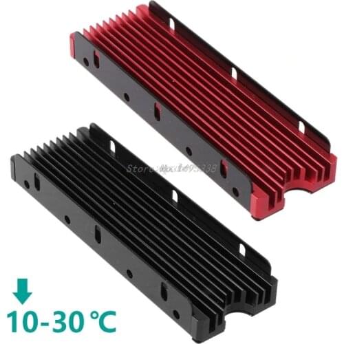 M.2 Heatsink Warship Gold Bar NVME M.2 2280 Aluminum Sheet Hard Disk Cooler Thermal Conductivity Silicon Wafer Cooling