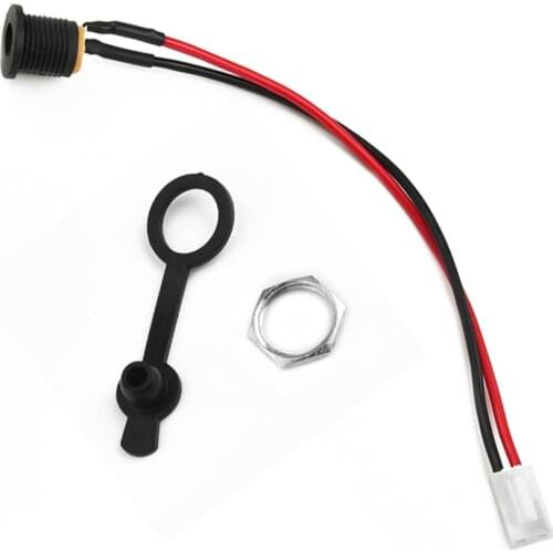 Electric Scooter Charging Port DC5.5x2.1mm Charger Round Hole Socket For Xiaomi M365 Outdoor Scooters Replacement Accessories