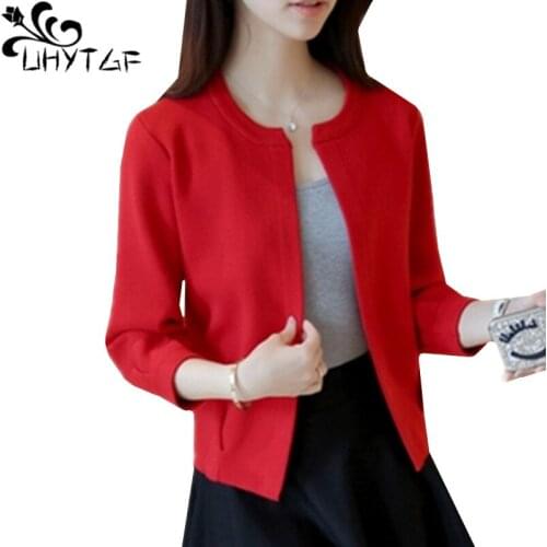 UHYTGF Women's Knitted Cardigans