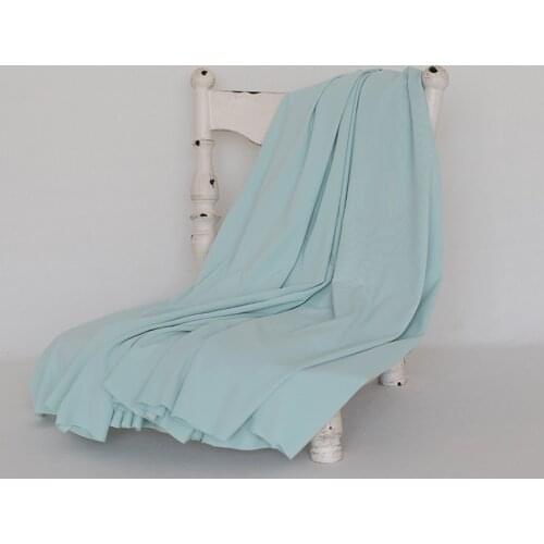 Vintage Mint Fabric Backdrops Beanbag Cover Blanket Newborn Posing Layer Baby Boy Blanket Studio Photography Props