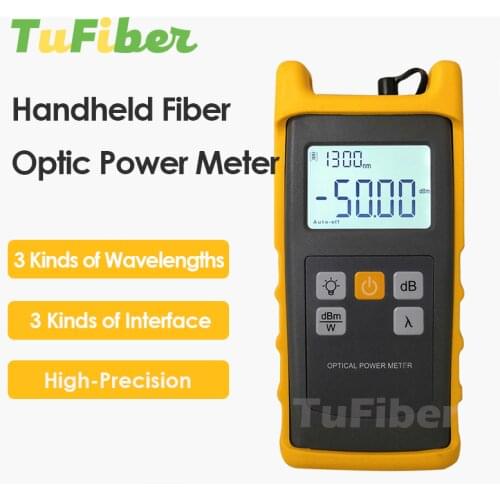 Joinwit Mini High Accuracy Optical Power Meter Fiber Optic Cable Tester Tool 800-1700nm JW3218A(-70~+6) JW3218C(-50~+26) OPM
