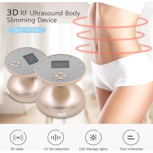 3D RF Cosmetic Instrument for Reducing Fat and Tightening Skin Body Slimming Device 4 In 1 Ultrasonic Weight Lose Body Massager